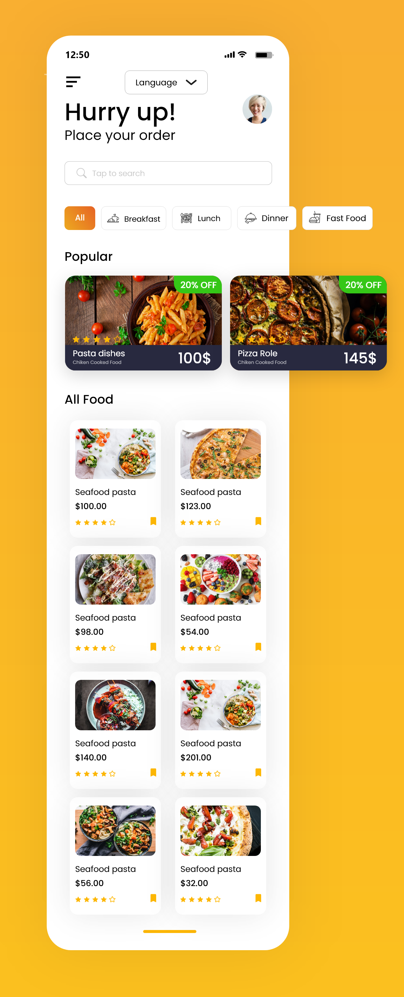 Taxi App UI Design